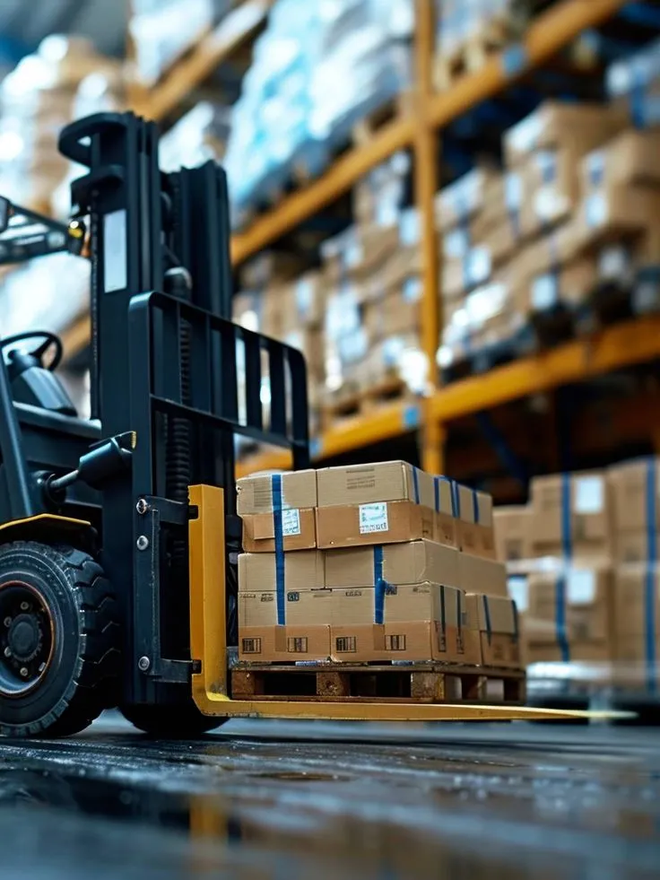 Sleek analytical logistics screens and metrics graphs